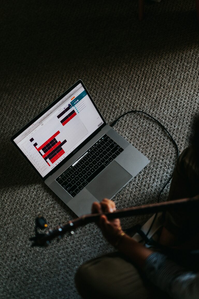 Learning guitar with Rocksmith