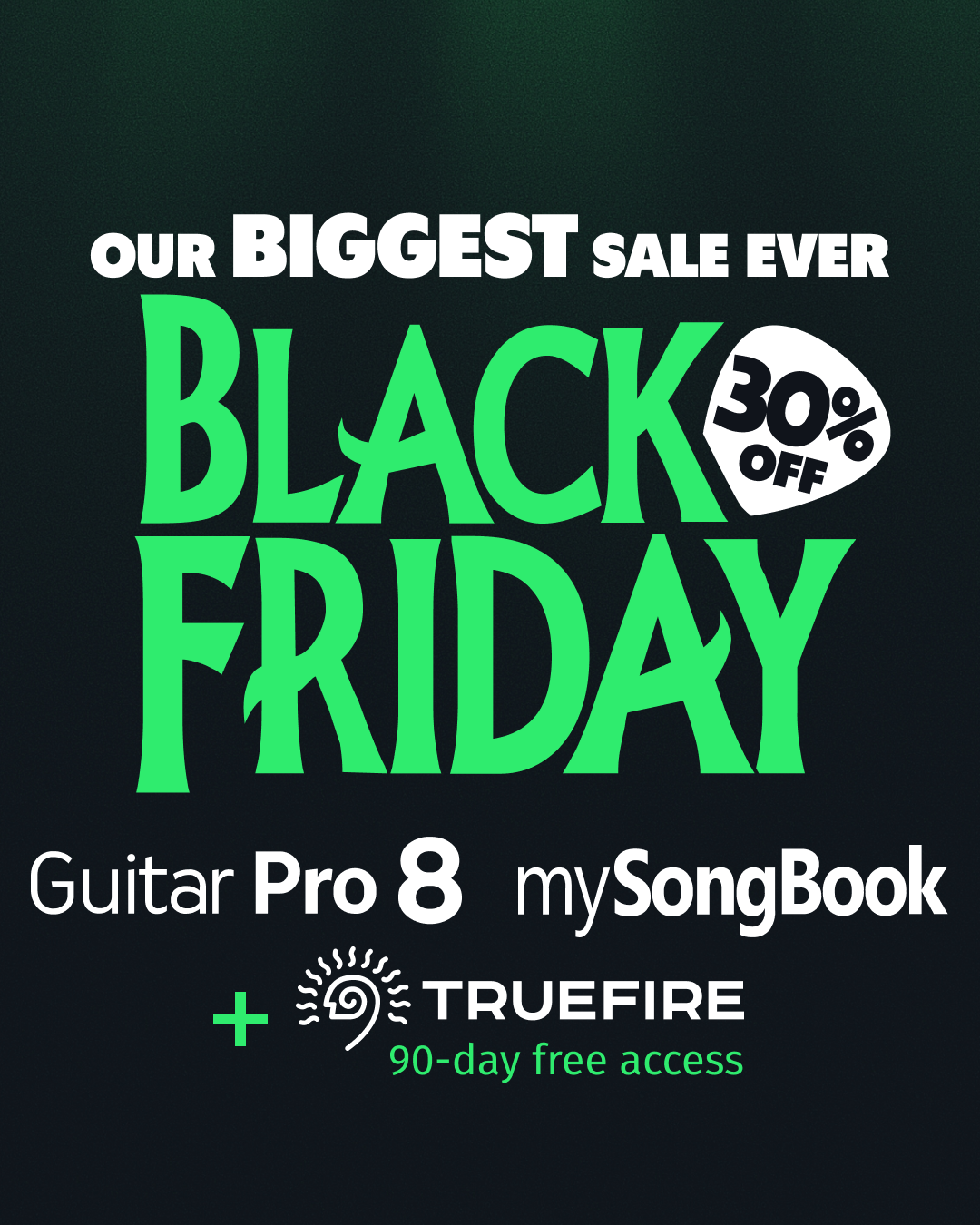 Guitar Pro Black Friday 2024